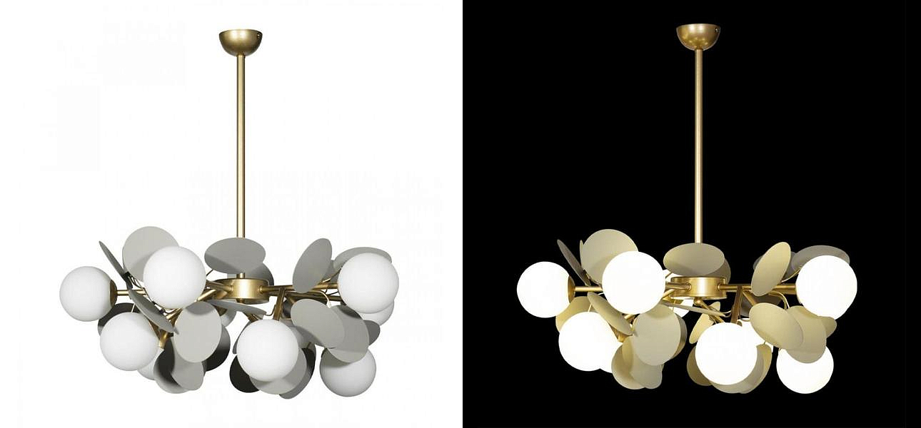 Люстра MATISSE Chandelier Gray 10 ламп Люстра MATISSE Chandelier Gray 10 ламп - Loft-Concept в Грозном