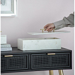 Шкатулка из белого мрамора Save Time варинант исполнения - 4 | Loft Concept в Грозном