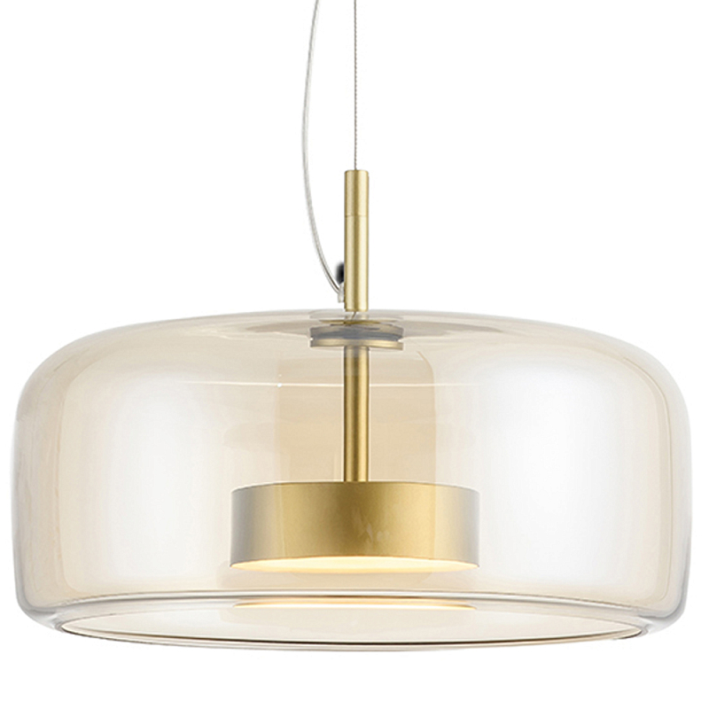 Подвесной светильник Blanton Amber Glass Hanging Lamp 38 Золотой Янтарный Прозрачное Стекло Подвесной светильник Blanton Amber Glass Hanging Lamp 38 Золотой Янтарный Прозрачное Стекло в Грозном | Loft Concept