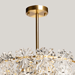 Люстра многоярусная с объемными прозрачными цветами Hanging Flowers варинант исполнения - 10 | Loft Concept в Грозном