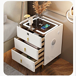 Умная прикроватная тумбочка c зарядкой для телефона Smart Furniture варинант исполнения - 5 | Loft Concept в Грозном