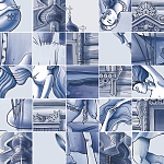 Плитка с рисунком Второй сон варинант исполнения - 2 | Loft Concept в Грозном