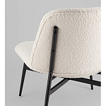 Кресло лаунж Ease белый варинант исполнения - 3 | Loft Concept в Грозном