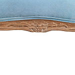 Кресло Ava Classical Armchair light blue velour варинант исполнения - 6 | Loft Concept в Грозном