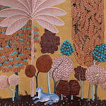 Мебельная ткань Oasis Terracotta Велюр  варинант исполнения - 1 | Loft Concept в Грозном