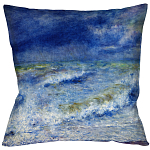 Подушка декоративная морской принт Impressionism in Art варинант исполнения - 1 | Loft Concept в Грозном