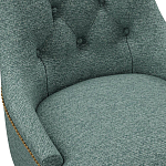 Мебельная ткань Шенилл бирюзовый цвет 138 см T4-31 варинант исполнения - 10 | Loft Concept в Грозном