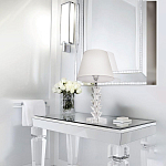 Настольная лампа с хрустальным основанием Fondue варинант исполнения - 2 | Loft Concept в Грозном