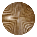 Журнальный столик с круглой фактурной столешницей из натурального дерева Vortex варинант исполнения - 2 | Loft Concept в Грозном