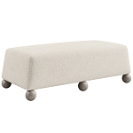 Дизайнерская Банкетка Wakonda с деревянными шариками  варинант исполнения - 1 | Loft Concept в Грозном