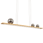 Светодиодная линейная люстра IONA Сhandelier gold 103 варинант исполнения - 1 | Loft Concept в Грозном