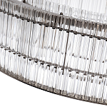 Подвесная люстра в форме круга Light Source Antique Nickel варинант исполнения - 2 | Loft Concept в Грозном