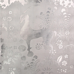 Обои ручная роспись в стиле Арт-деко Rateau Bas Relief on Tarnished Silver gilded paper варинант исполнения - 1 | Loft Concept в Грозном