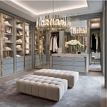 Бра цвета никель с изогнутыми хрустальными элементами Radiant Ribbons варинант исполнения - 8 | Loft Concept в Грозном