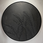 Ботаническое панно «Черная орхидея» варинант исполнения - 1 | Loft Concept в Грозном