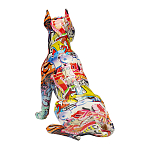 Статуэтка Graffiti Dog Поп-Арт варинант исполнения - 2 | Loft Concept в Грозном