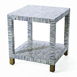 Тумба Прикроватная Snartoon Bone Inlay Bedside Cabinet варинант исполнения - 1 | Loft Concept в Грозном