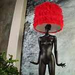 Лампа MANNEQUIN LAMP с абажуром модельный позинг варинант исполнения - 6 | Loft Concept в Грозном
