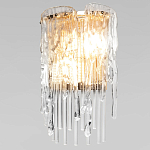 Бра с эффектом стекающего стекла и прозрачными трубками Textured Glass варинант исполнения - 4 | Loft Concept в Грозном