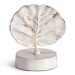 Статуэтка белая Metal Flowers Аntique Рlating варинант исполнения - 2 | Loft Concept в Грозном