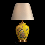 Настольная лампа желтая с изображением птиц Slip Away варинант исполнения - 8 | Loft Concept в Грозном