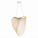Подвесной светильник фигурный из деревянных прутьев Ecofriendly Light Source варинант исполнения - 5 | Loft Concept в Грозном