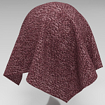 Мебельная ткань Шенилл фиолетовый цвет 138 см T4-25 варинант исполнения - 8 | Loft Concept в Грозном