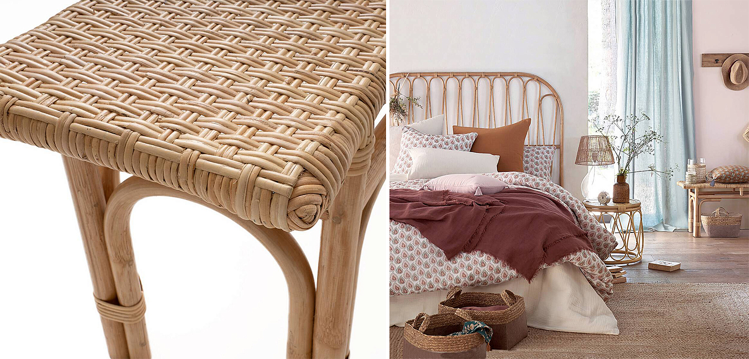 Банкетка Ole Wicker Rattan Banquet Банкетка Ole Wicker Rattan Banquet - Loft-Concept в Грозном