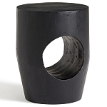 Приставной столик черного цвета AMORPHOUS варинант исполнения - 2 | Loft Concept в Грозном