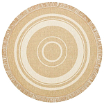 Ковер из комбинированного состава с узором The Cycle of Happiness варинант исполнения - 1 | Loft Concept в Грозном