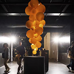 Люстра виноградная гроздь Grape Balls Янтарный цвет варинант исполнения - 3 | Loft Concept в Грозном