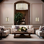 Люстра с абажуром из стекла и премиального алебастра Ravishment варинант исполнения - 7 | Loft Concept в Грозном