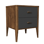 Тумба прикроватная с 2-мя ящиками Tasteful Furniture Light варинант исполнения - 4 | Loft Concept в Грозном