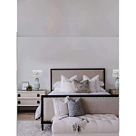 Настольная лампа с принтом на белом тканевом абажуре Roof Garden Lamp варинант исполнения - 6 | Loft Concept в Грозном