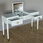 Туалетный стол - Трельяж Elsa Dreams White 120 см варинант исполнения - 2 | Loft Concept в Грозном