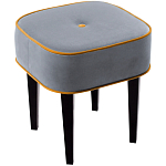 Квадратный мягкий пуф на черных ножках Winton Pouf Square варинант исполнения - 11 | Loft Concept в Грозном