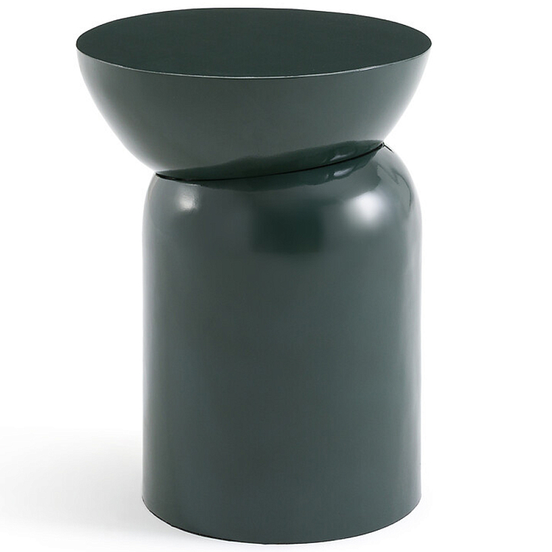 Приставной столик из сплава алюминия Tori Side Table Зеленый Серый Черный Приставной столик из сплава алюминия Tori Side Table Зеленый Серый Черный в Грозном | Loft Concept