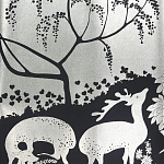 Обои ручная роспись в стиле Арт-деко Rateau Original colourway on Electrum gilded paper варинант исполнения - 2 | Loft Concept в Грозном