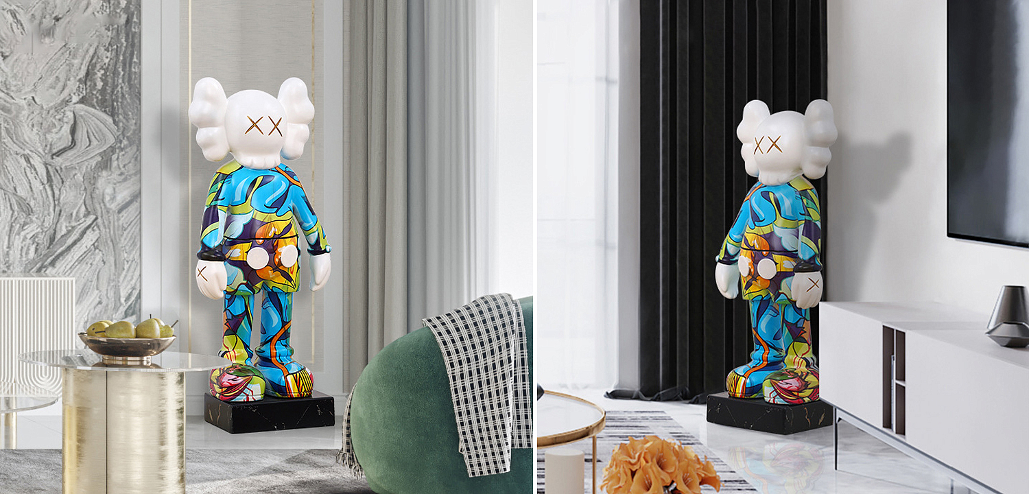 Статуэтка KAWS Painted on stand Статуэтка KAWS Painted on stand - Loft-Concept в Грозном