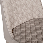 Стул барный светло-серый из экокожи Spectacular High Bar Stool варинант исполнения - 3 | Loft Concept в Грозном