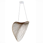 Подвесной светильник фигурный из деревянных прутьев Ecofriendly Light Source варинант исполнения - 3 | Loft Concept в Грозном