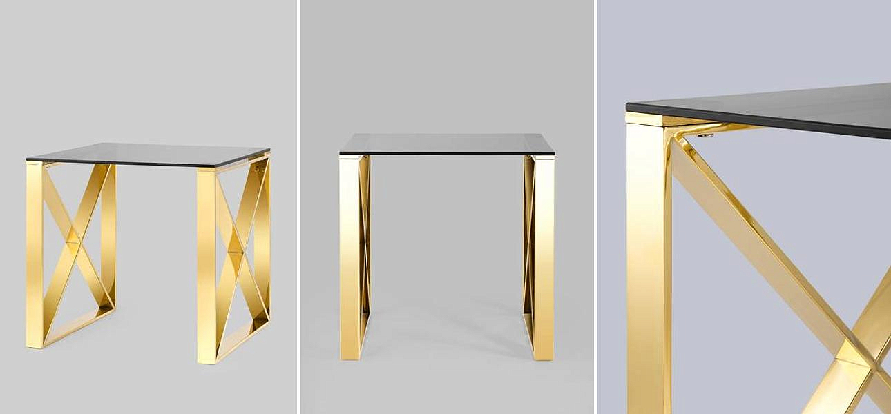 Стол приставной Lannes Collection Gold - Loft-Concept в Грозном