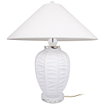 Настольная лампа керамическая с абажуром Valencia варинант исполнения - 2 | Loft Concept в Грозном