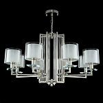 Люстра с 8-ю цилиндрическими плафонами из стекла Laurent варинант исполнения - 9 | Loft Concept в Грозном