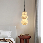 Подвесной светильник с фигурными плафонами Stone Triad варинант исполнения - 5 | Loft Concept в Грозном