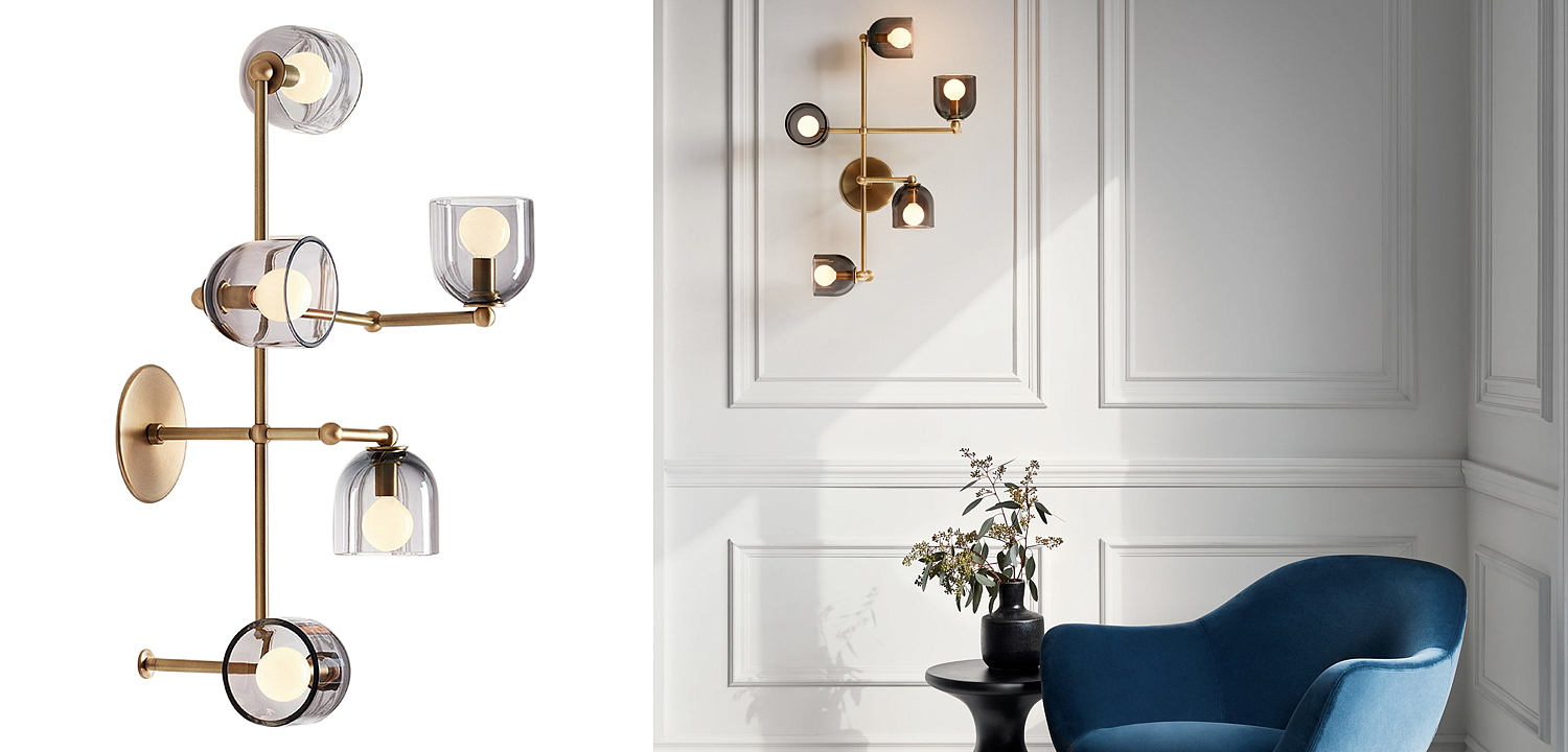 Бра Edie Sconce smok Бра Edie Sconce smok - Loft-Concept в Грозном