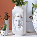 Ваза с золотисто-белыми фрагментами Faces of Imagination варинант исполнения - 4 | Loft Concept в Грозном