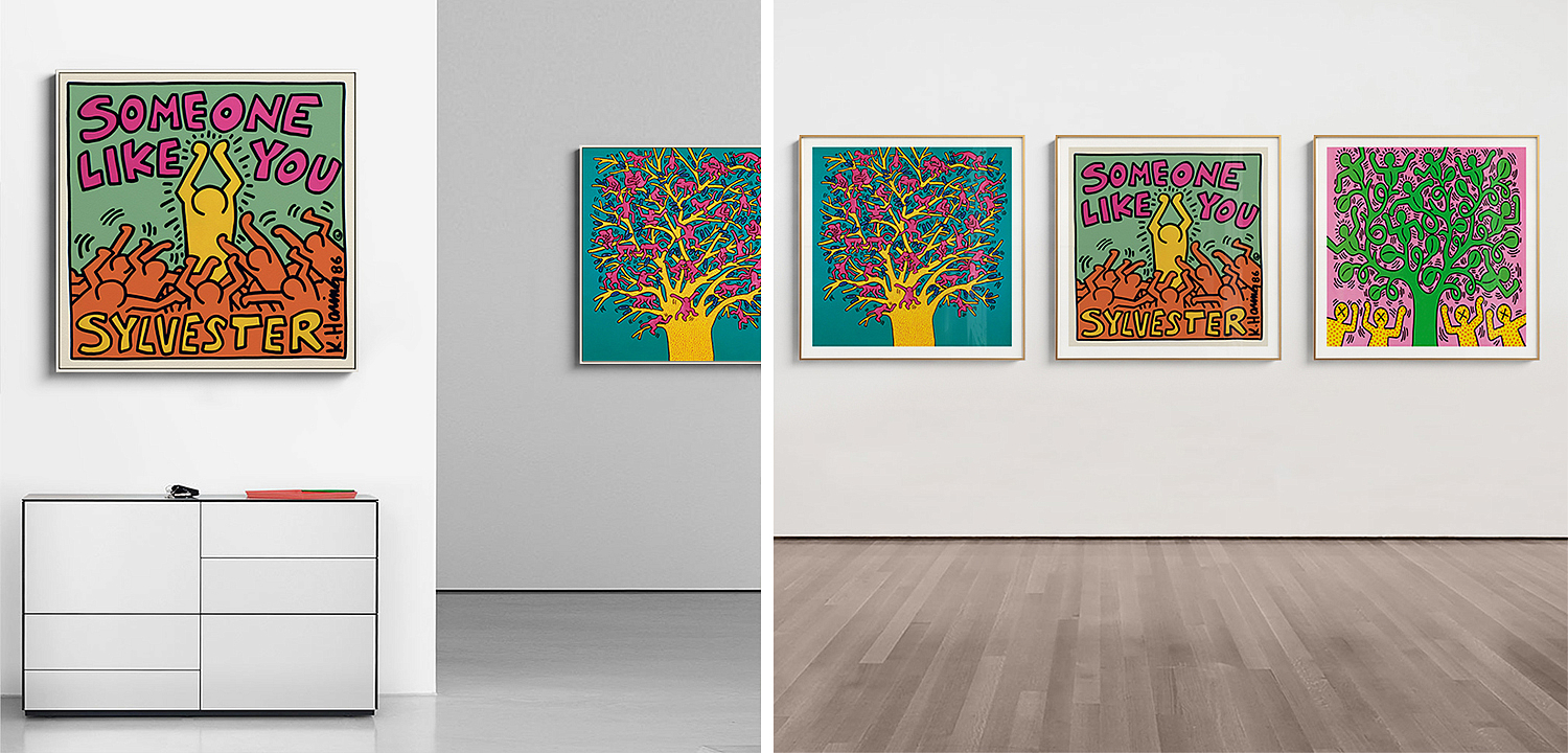 Постер Keith Haring 2 Постер Keith Haring 2 - Loft-Concept в Грозном