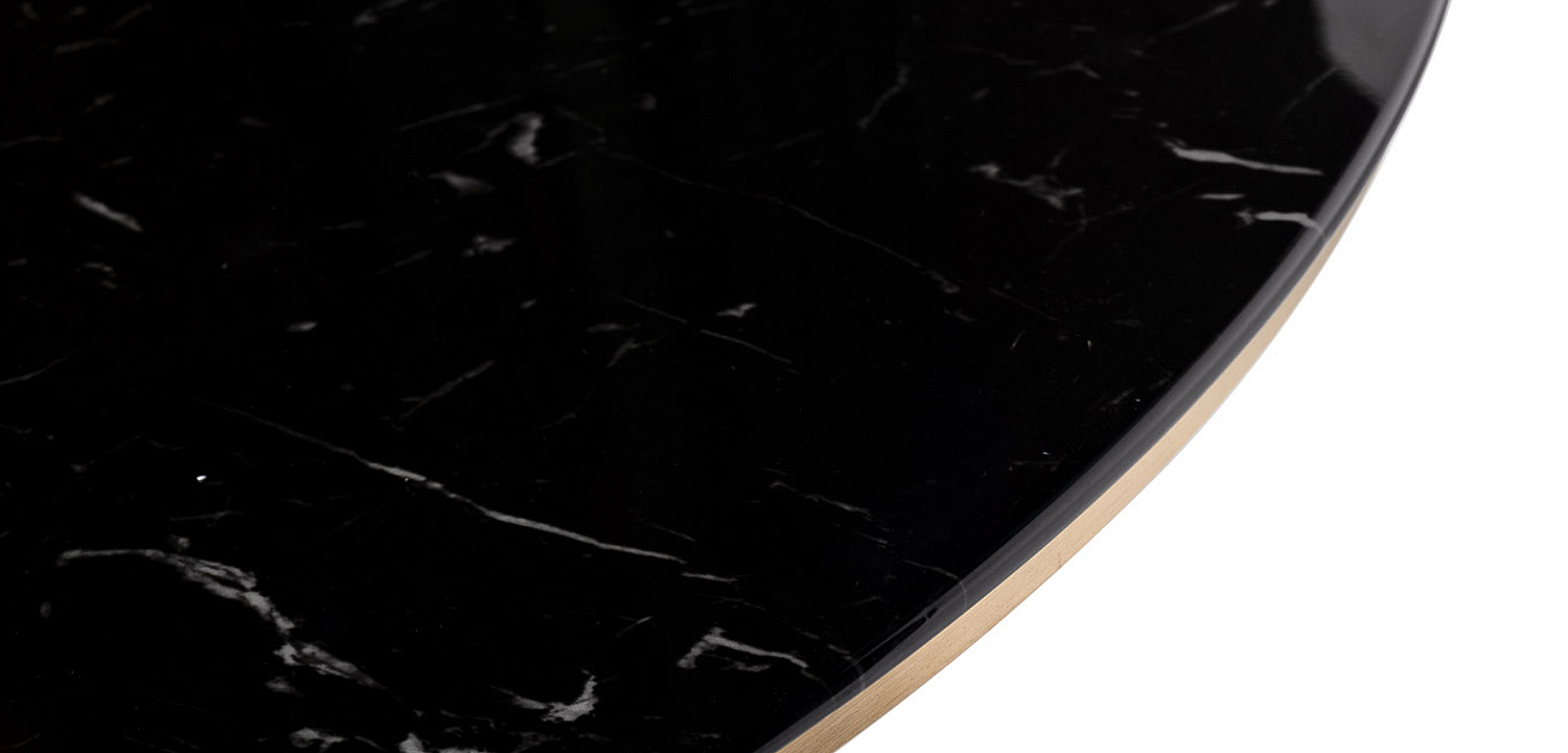 Стол Tulip black Marble 120 Стол Tulip black Marble 120 - Loft-Concept в Грозном