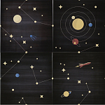 Плитка ассорти Космос варинант исполнения - 1 | Loft Concept в Грозном